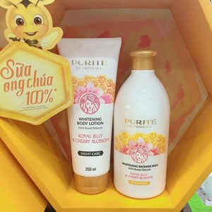 Sữa tắm dưỡng trắng Sữa ong Chúa trắng mịn tự nhiên