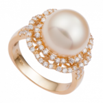 Nhẫn Vàng 18K đính ngọc trai South Sea PNJ PSDDY000075 Nhẫn Vàng 18K đính ngọc trai South Sea PNJ PSDDY000075