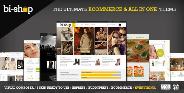 Bi-Shop V– All In One Ecommerce & Corporate Theme