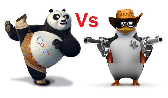 Cách Phân biệt Google Panda và Google Penguin