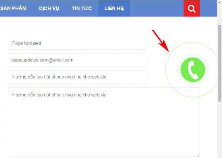 Hướng Dẫn Tạo Nút Call Ring Ring Cho Website