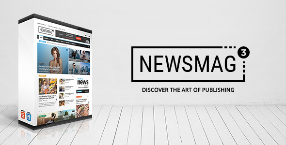 Newsmag V3.4 – Giao diện đẹp cho blog, tin tức