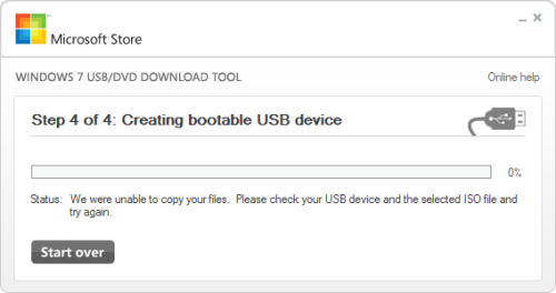 Sửa lỗi USB không tạo được Boot Setup Windows