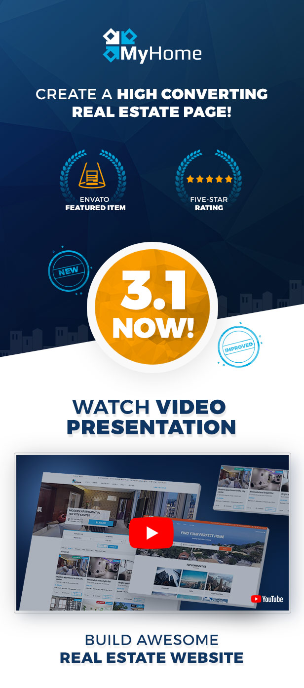 MyHome Real Estate WordPress v3.0.7