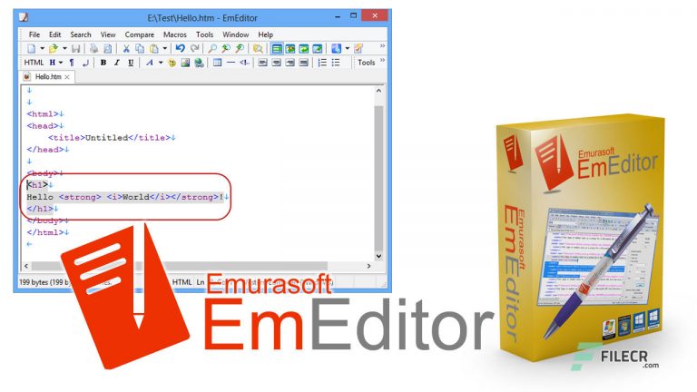 Emeditor Key – Phần mềm chỉnh sửa text chuyên dụng