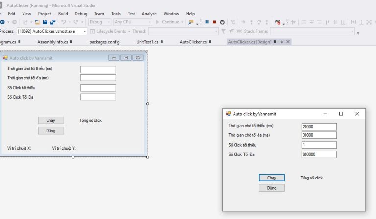 Share code Auto click bằng C#