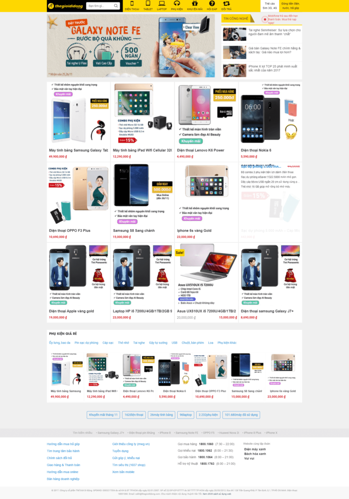 Share code bán hàng giống thegioididong bằng wordpress