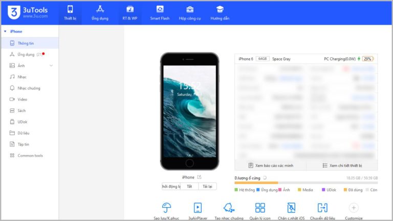 Cách cài nhạc chuông cho iPhone bằng 3uTools chỉ với vài bước cực đơn giản – nhanh chóng