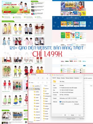 Kho Giao diện website bán hàng TMĐT ~ [120+ themes wordpress] GDMP01102