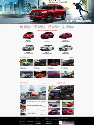 Code website bán xe ô tô Honda - Wordpress XEGDH002