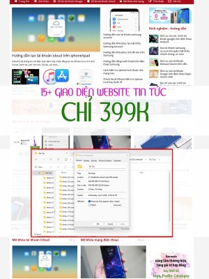 Kho Giao diện website tin tức ~ [15+ themes wordpress] GDWNEWS99