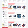 Giao diện website bán linh kiện điện tử -Theme Wordpress - GDBH0020