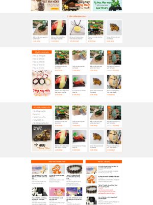 Mã nguồn website Shop phong thủy Wordpress - GDNT0034
