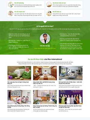 Giao diện website Thẩm mỹ viện,Spa - Wordpress themes 99k - GDSP009