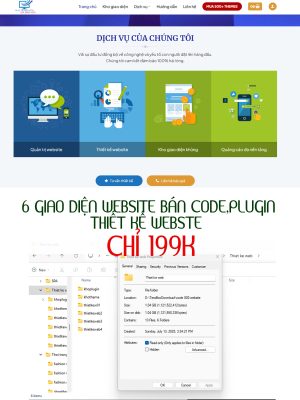Kho Giao diện thiết kế website, Bán theme/plugin ~ [6 themes wordpress] GDWWE909