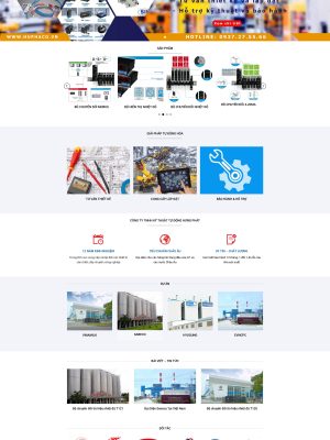 Giao diện website thiết bị cảm biến-Theme Wordpress - GDDM004