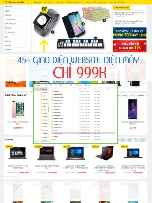 Kho Giao diện website điện máy ~ [45+ themes wordpress] GDDM01102