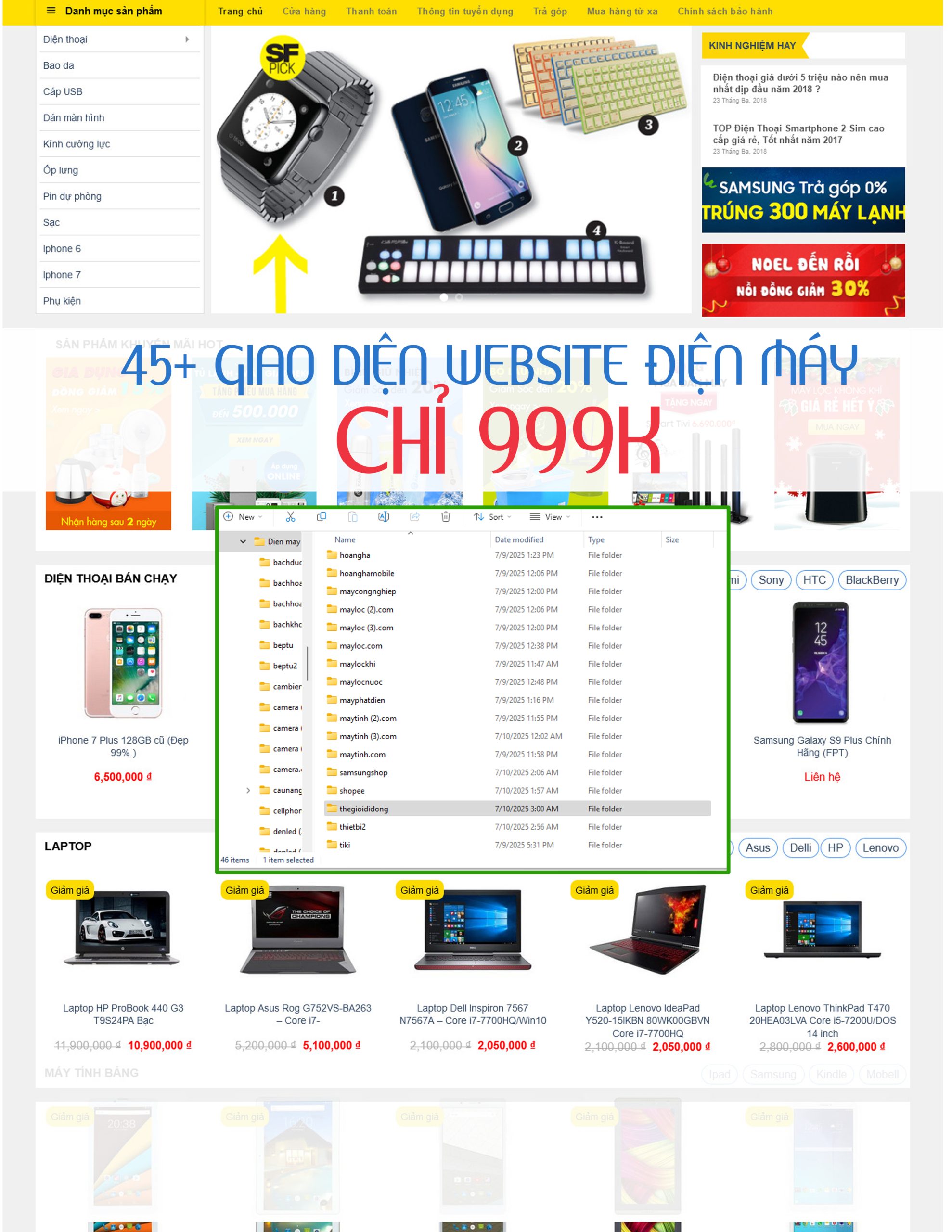 Kho Giao diện website điện máy ~ [45+ themes wordpress] GDDM01102