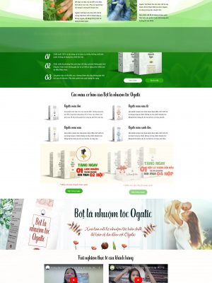 Giao diện website dược phẩm - Wordpress Theme - GDDP12