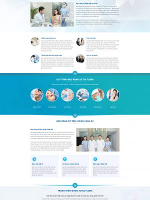 Giao diện website nha khoa - Wordpress Theme - GDKH10