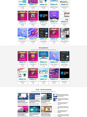 Theme website Bán plugin , Bán Key các loại - GDWWE0091