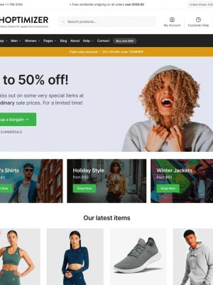 Theme wordpress giống shopify Chuẩn Seo, Tốc độ load nhanh - [Shoptimizer wordpress theme]