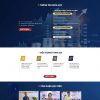 Landipage website bán khóa học đầu tư - Wordpress Theme - GDKH06